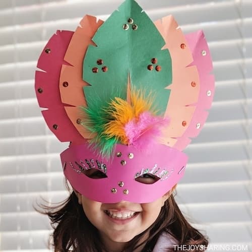 Masques De Carnaval Pour Enfants Faciles A Fabriquer