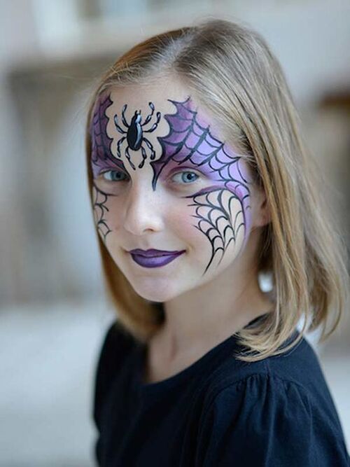 Déguisement Vampire toile d'araignées Halloween fille enfant