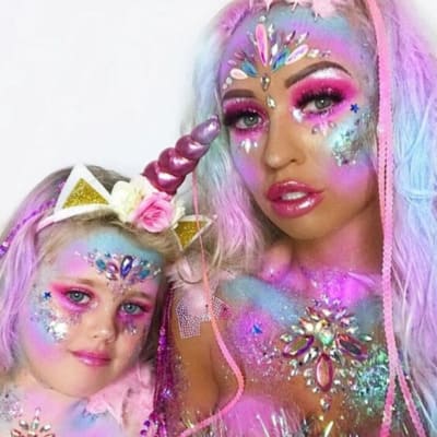 Maquillage licorne petite fille : tuto pour le carnaval - MaFamilleZen