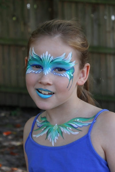 Modèle maquillage fille : princesse Flora - Idées conseils et tuto Carnaval  - Mardi Gras
